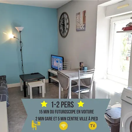 Studio 6 Acces Gare De Et Centre A Pieds * Poitiers